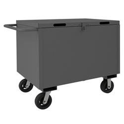 33 in. 4 Sided Box Truck, Gray - 2000 lbs