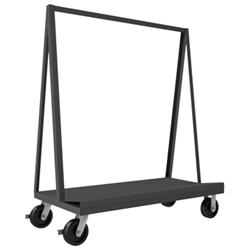 57 in. Drywall a Frame Truck, Gray - 2000 lbs