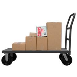 EPT24368PH95 39 in. Platform Trucks with Phenolic Casters, Gray - 4000 lbs