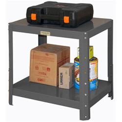 MTA244824-1.5K295 4 in. Adjustable Height Machine Table, Gray - 1500 lbs