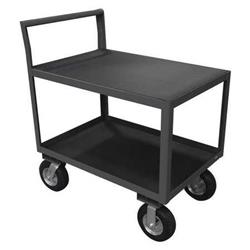 41 in. 14 Gauge Steel Low Profile Instrument Service Cart