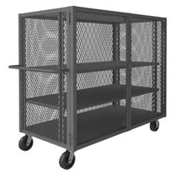 56 in. Security Mesh Truck, Gray - 2000 lbs