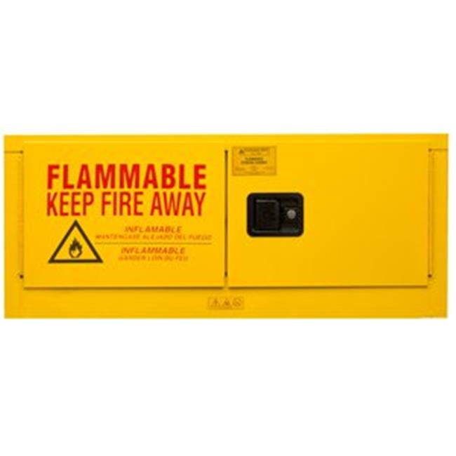 Picture of Durham 1012MH-50 18 in. Flammable Safety Cabinets, Yellow - 12 gal
