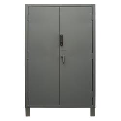 78 in. Heavy Duty Access Control Cabinet, Gray - 1200 lbs