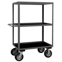 57 in. Rolling Instrument Cart, Gray - 1200 lbs