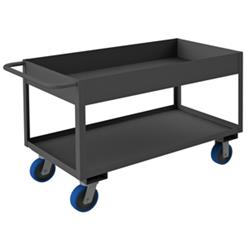 39 in. Rolling Service Cart, Gray - 3600 lbs