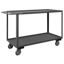 RSC-3036-2-95 38 in. Rolling Service Cart, Gray - 1200 lbs