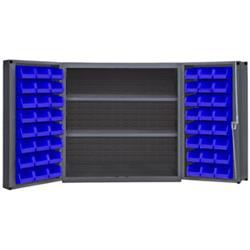 36 in. Cabinets with Hook-On-Bins & Adjustable Shelves
