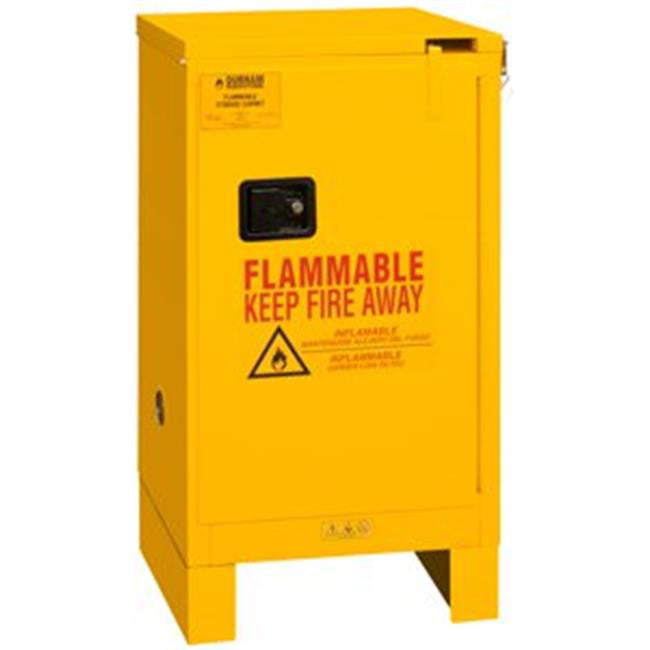 Picture of Durham 1016SL-50 51 in. Flammable Storage Cabinets with Legs, Yellow - 16 gal