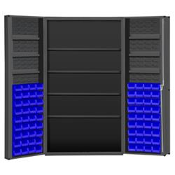 DC48-724S6DS-5295 72 in. Cabinets with Hook-On-Bins & Adjustable Shelves