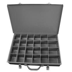 Picture of Durham 102PC227-95 3 in. 24 Compartment Large Scoop Box&#44; Gray - 40 lbs