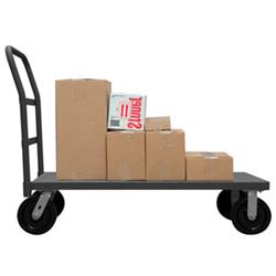 EPT30488PH95 39 in. Platform Trucks with Phenolic Casters, Gray - 4000 lbs