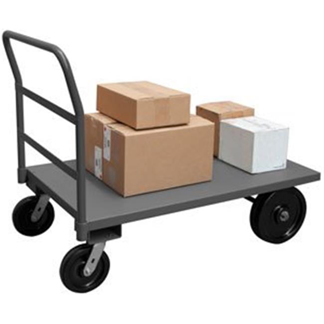Picture of Durham PT30488-12PH95 14 in. Platform Trucks with Phenolic Casters, Gray - 5000 lbs