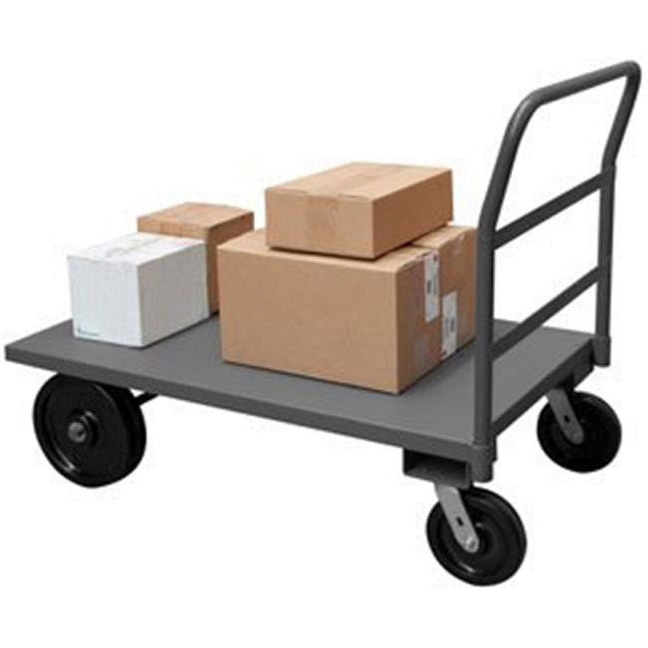 Picture of Durham PT30608-12PH95 41 in. Platform Trucks with Phenolic Casters, Gray - 5000 lbs