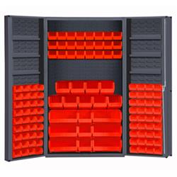 72 in. Cabinets with Hook-On-Bins & Adjustable Shelves