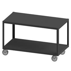 30 in. High Deck Portable Table, Gray
