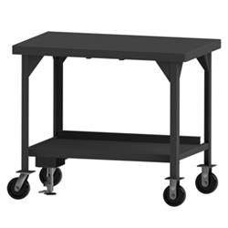 42 in. Heavy Duty Mobile Workbench, Gray - 3600 lbs -  PatioPlus, PA2220104