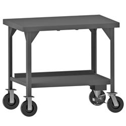 HDWBMFL-3048-8PH-95 44 in. Heavy Duty Mobile Workbench, Gray - 5000 lbs -  Durham