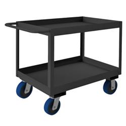 38 in. Rolling Service Cart, Gray - 3600 lbs