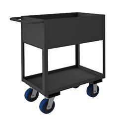 39 in. Rolling Service Cart, Gray - 3600 lbs