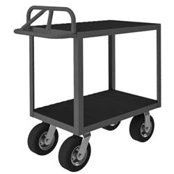 40 in. Rolling Instrument Cart, Gray - 1200 lbs