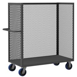 56 in. 3 Sided Mesh Truck, Gray - 3600 lbs