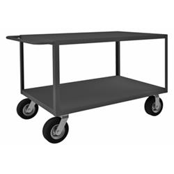 34 in. Rolling Instrument Cart, Gray - 1200 lbs