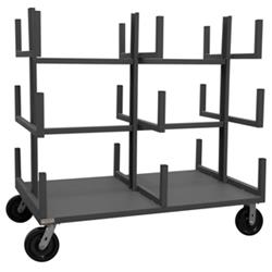 59 in. Bar or Pipe Moving Truck, Gray - 4000 lbs