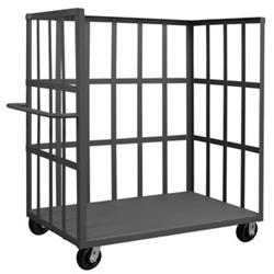 58 in. Open Portable Truck, Gray - 3000 lbs