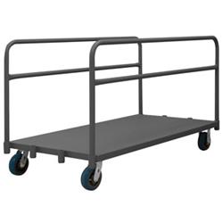 36 in. Adjustable Panel Moving Trucks, Gray - 3600 lbs