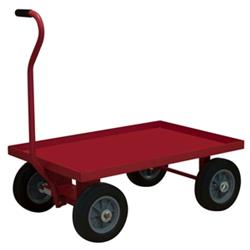13 in. 5th Wheel TruckRed - 1200 lbs
