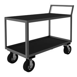 44 in. Low Profile Instrument Cart, Gray - 1200 lbs