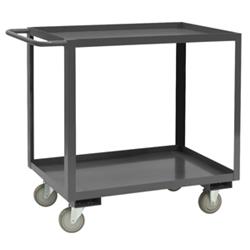 38 in. Rolling Service Cart, Gray - 1200 lbs