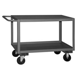 30 in. Rolling Service Cart, Gray - 1200 lbs