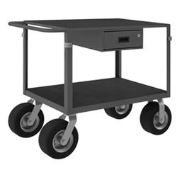 36 in. Instrument Cart, Gray - 1000 lbs