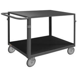 34 in. Instrument Cart, Gray - 1000 lbs