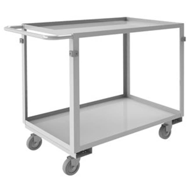 Picture of Durham SRSC2022362ALU4PU 34 in. Stainless Stock Cart - 600 lbs
