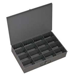 Picture of Durham 131-95 3 in. Large Scoop Compartment Expando-Box with Moveable  Gray - Pack of 4