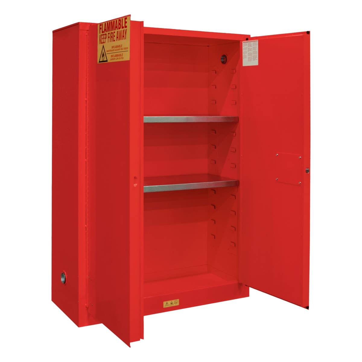 1045M-17 45 gal Manual Flammable Storage Cabinet, Red