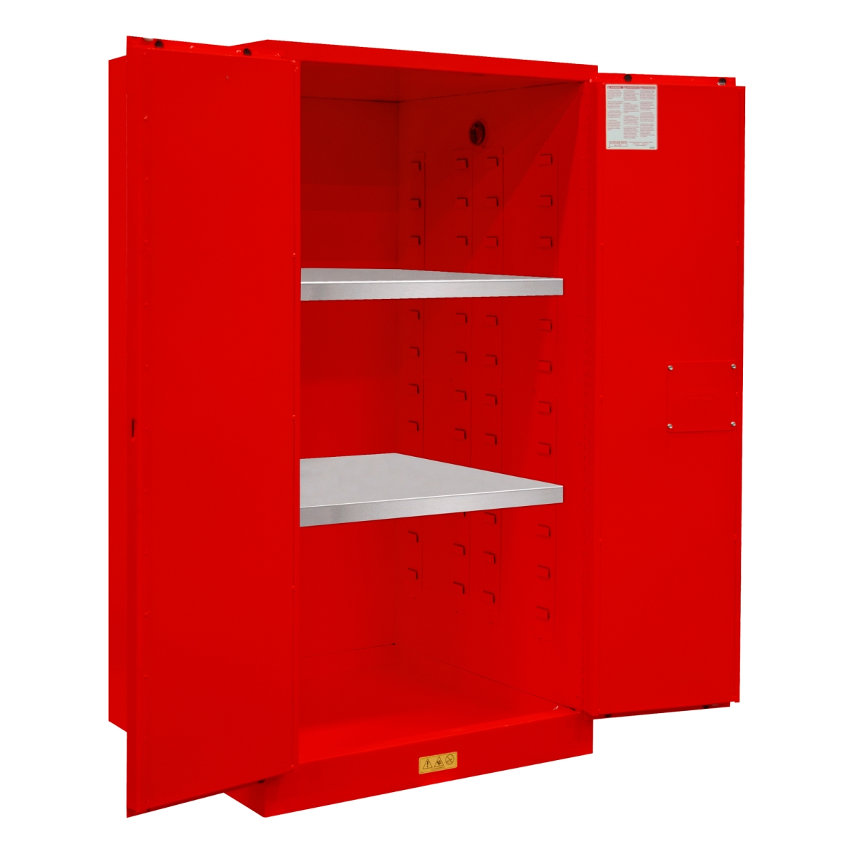 1060M-17 60 gal Manual Flammable Storage Cabinet, Red