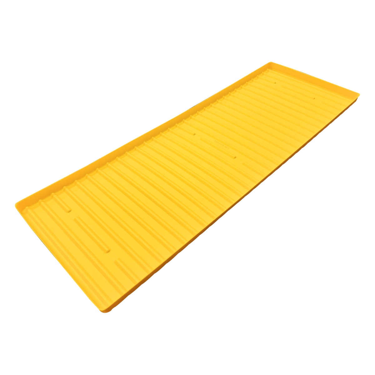 Polyethylene Tray - Safety Yellow - 40.31 x 14.31 in - Durable Design