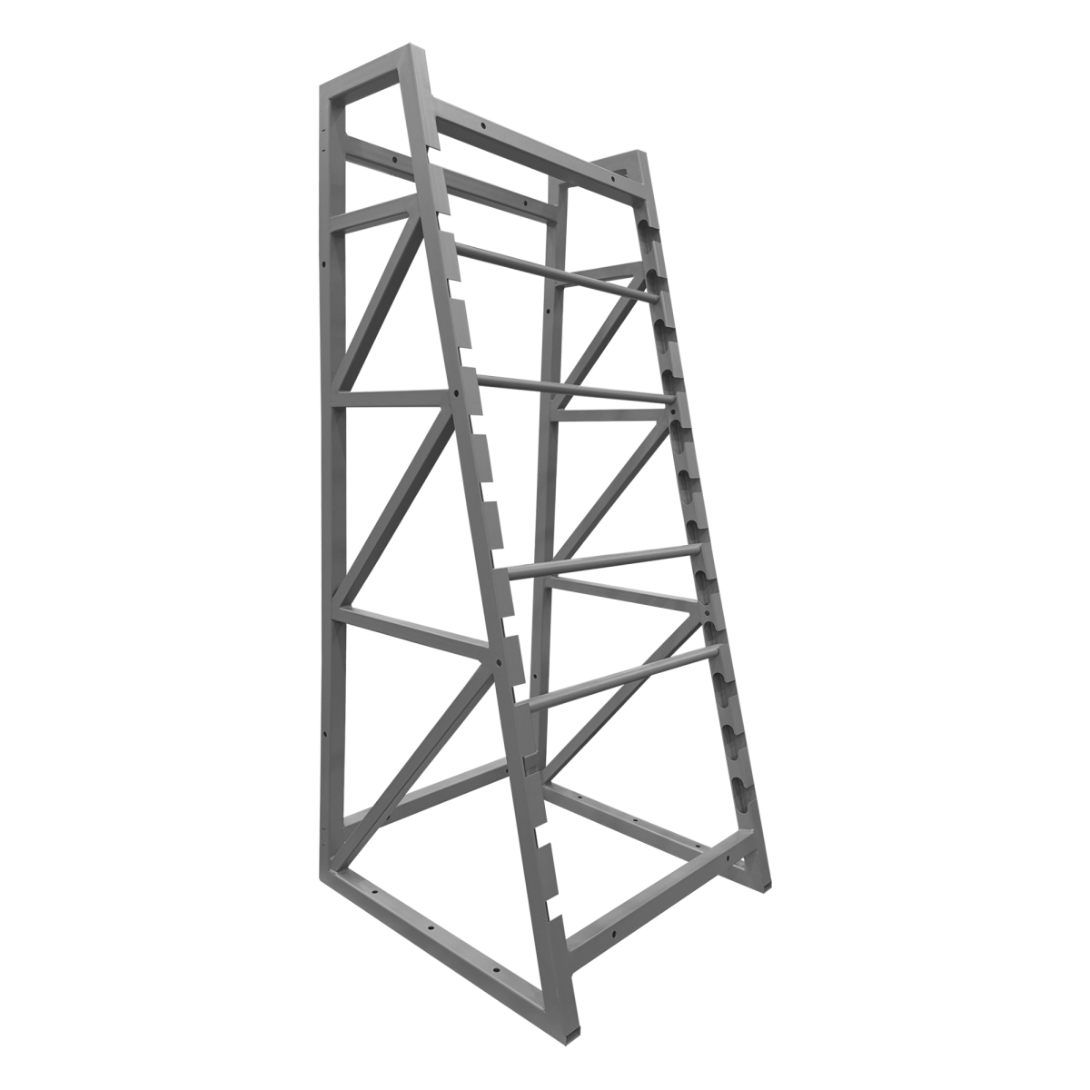 Cable Reel Rack - Gray - 36 x 84 in. - Heavy-Duty Steel Construction