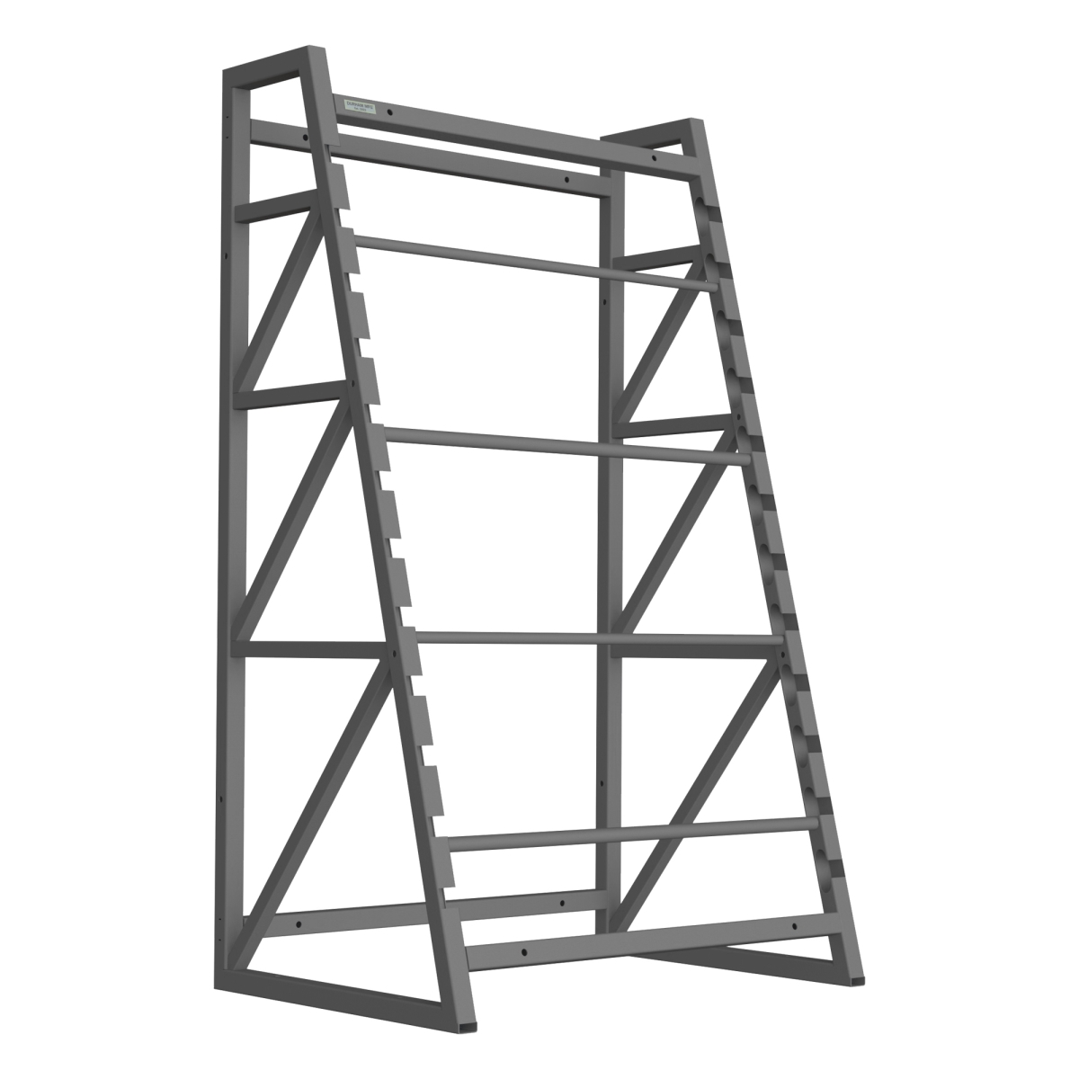48 x 36 x 84 in. No.95 Cable Reel Rack - Gray