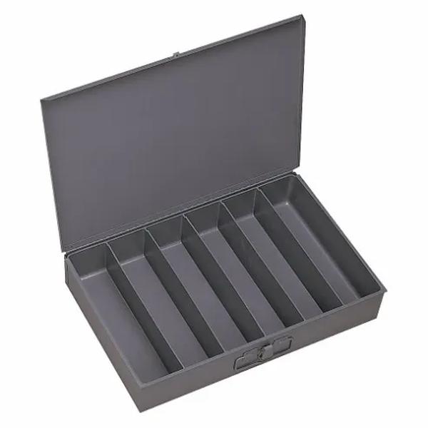 117-95-RSC-IND DL 6 Vert-C No.95 Gray Double Wall Compartment Box
