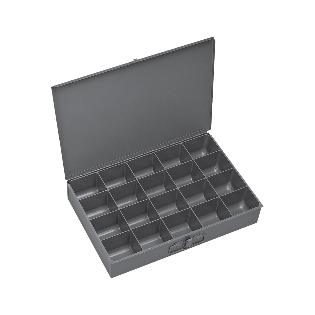 Large, 20 opening, compartment box for small parts storage, Individual