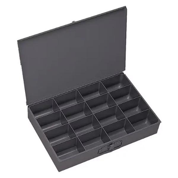 Large, 16 opening, compartment box for small parts storage, Individual
