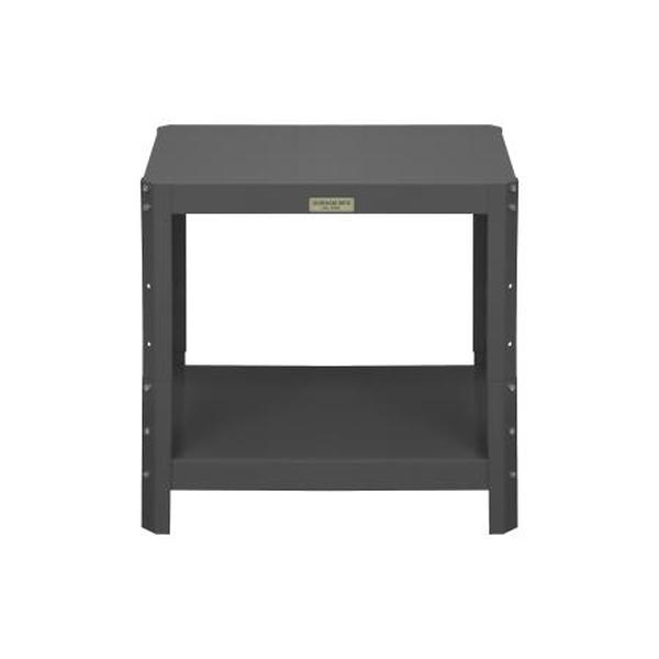 MTA182424-1.5K295 18 x 24 in. MT Workbench with 2 Adjustable Shelves, 16 Gauge Steel, 1500 lbs Capacity, Gloss Powder Paint - Gray