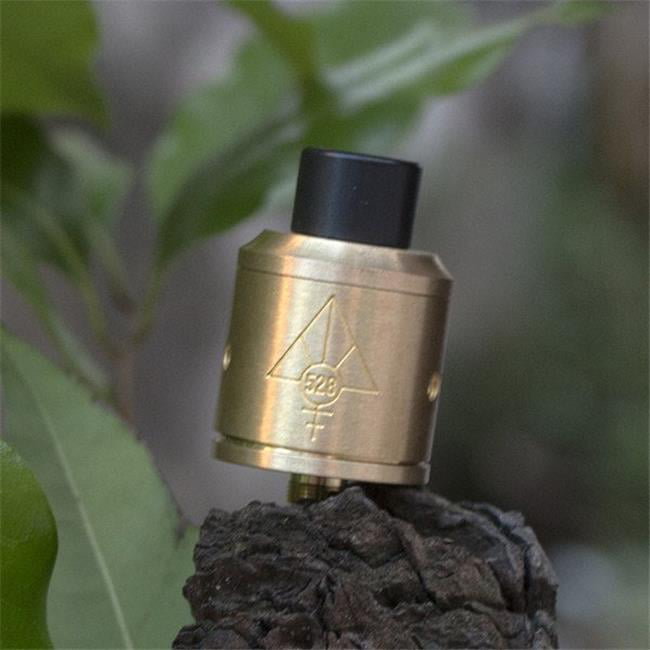 Picture of Kindbright 854485607 24 mm Goon Rebuildable Dripping Atomizer with Skull&#44; Brass