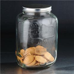 Picture of Diamond Star 58047 12 x 7.5 x 7.5 in. Glass Jar with Lid&#44; Clear