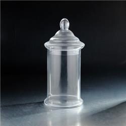 Picture of Diamond Star 64079 13 x 6.5 in. Glass Jar with Lid&#44; Clear